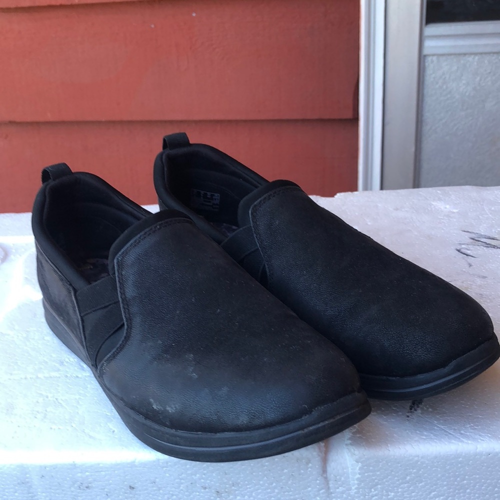 Clarks Cloudsteppers Breeze Bali Loafers Womens Black Slip On Shoes Size 9M